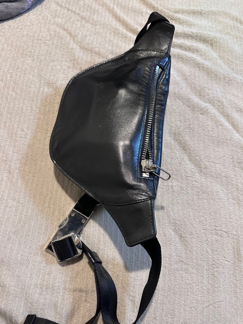 KENZO レザー ファニーパック 黒