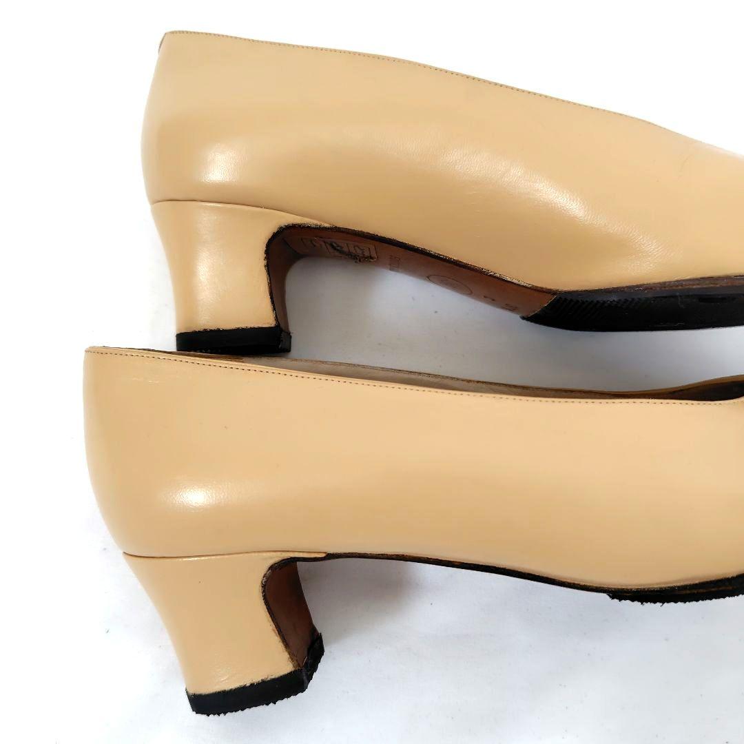 KEI【シャネル】定番 バイカラー パンプス 24-24.5cm