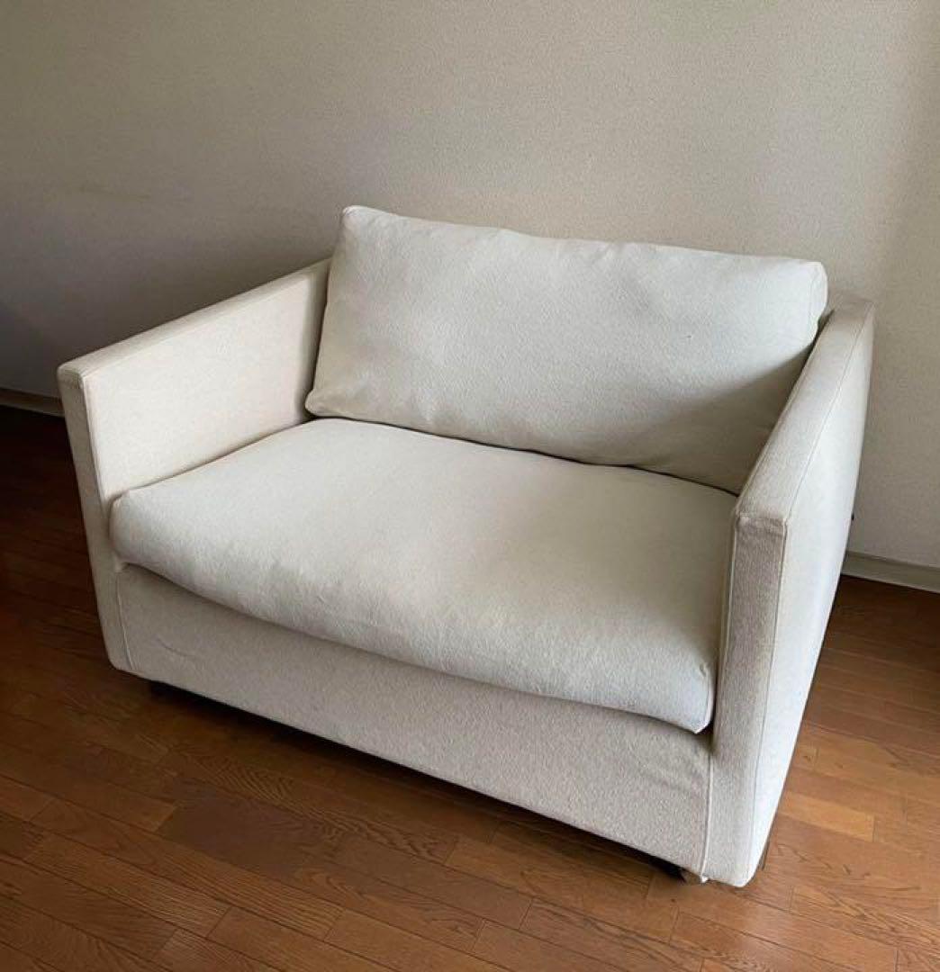 【送料込み】アイラーセン　eilersen 2人がけ　ソファ　ホワイト