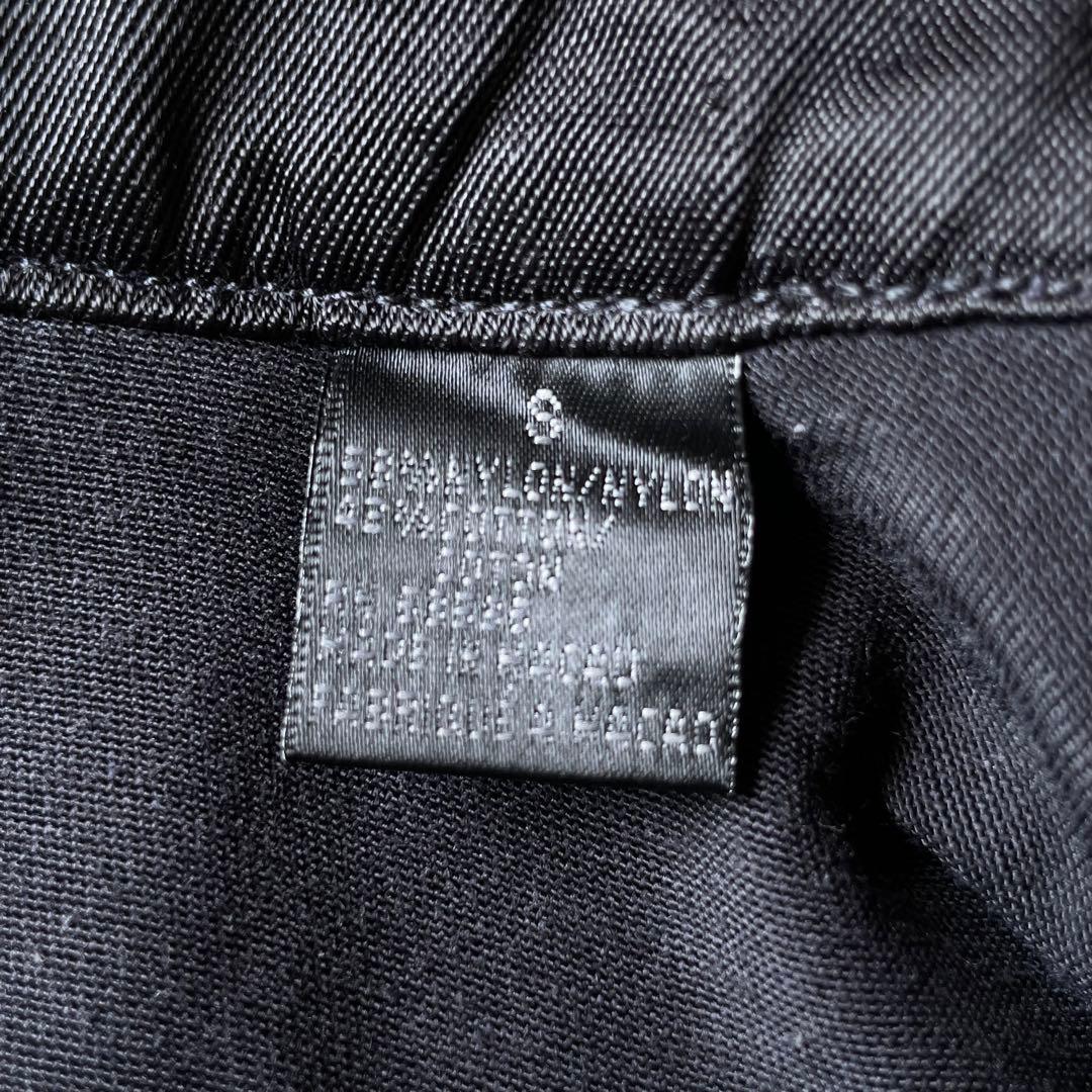 ジャケット・アウター 90s DKNY black satin motorcycle jacket s