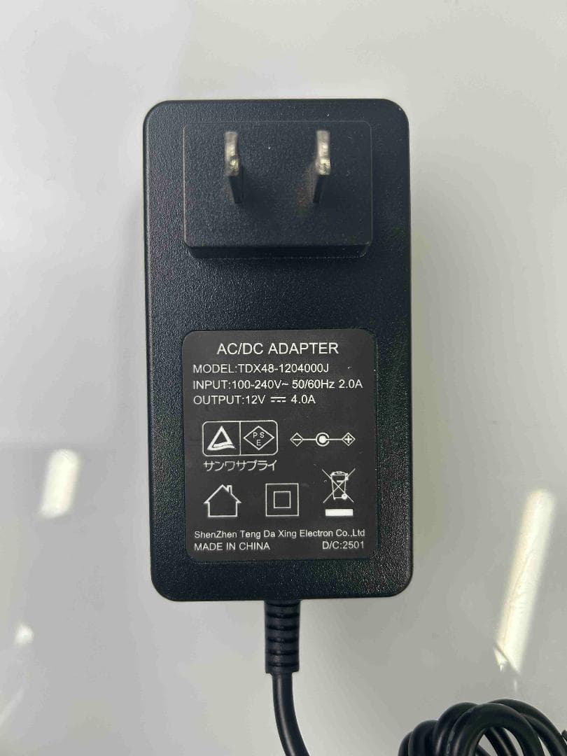 【35個セット/業務用】サンワサプライ ACアダプター 12V 4A 大量在庫