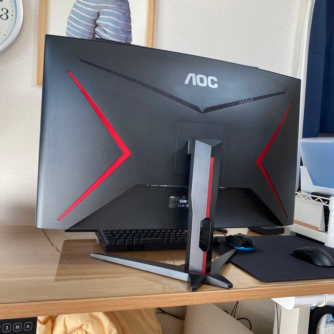 AOC 31.5インチ ゲーミングモニター C32G2ZE 240Hz