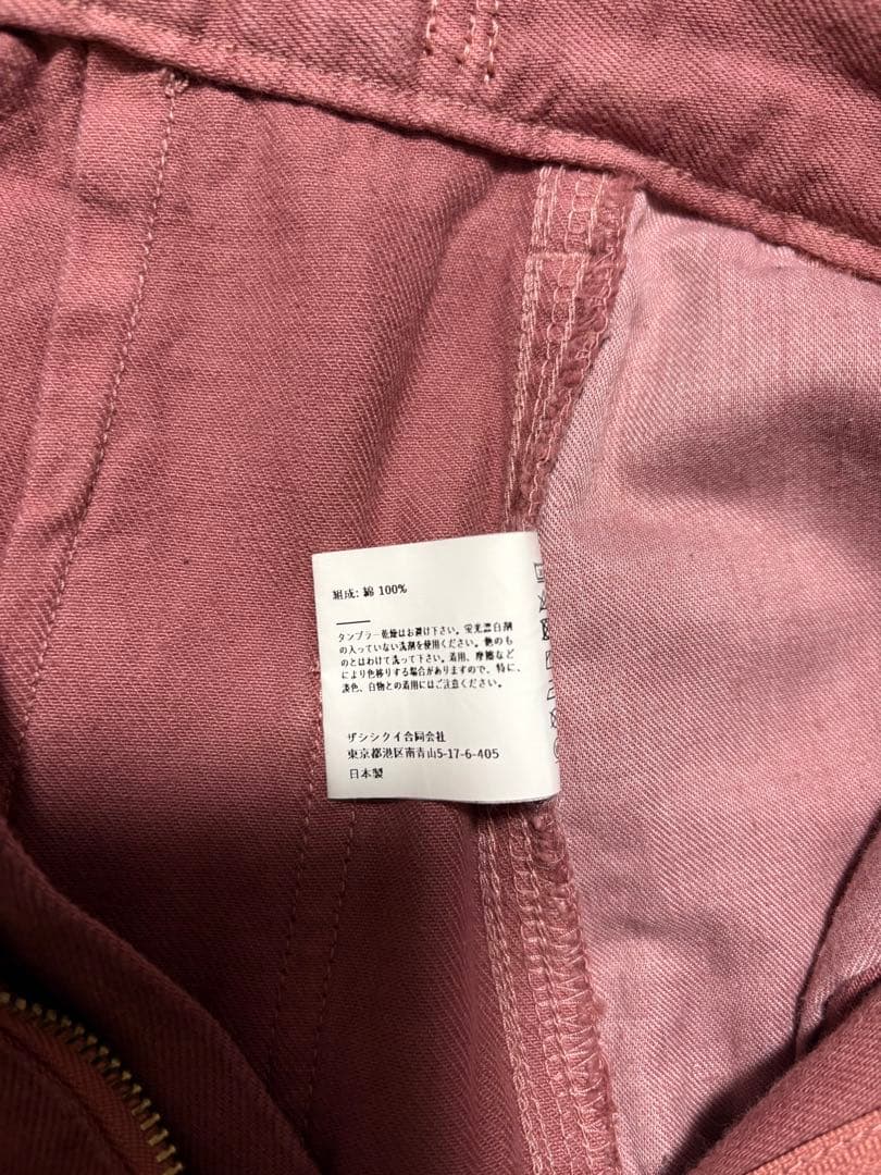 SHISHIKUI ワイドパンツ ピンク