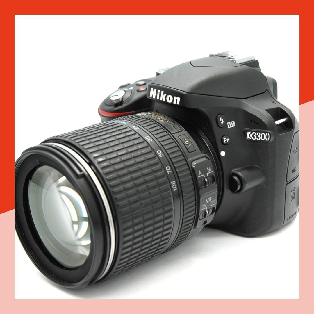 Nikon D3300 レンズキット 18-105mm VR シャッター969回