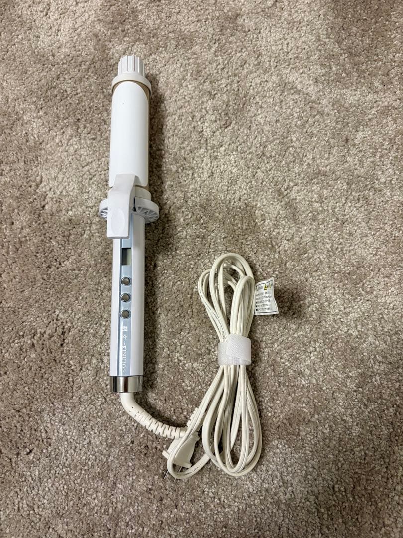 新型　絹女　カールヘアアイロン　38mm