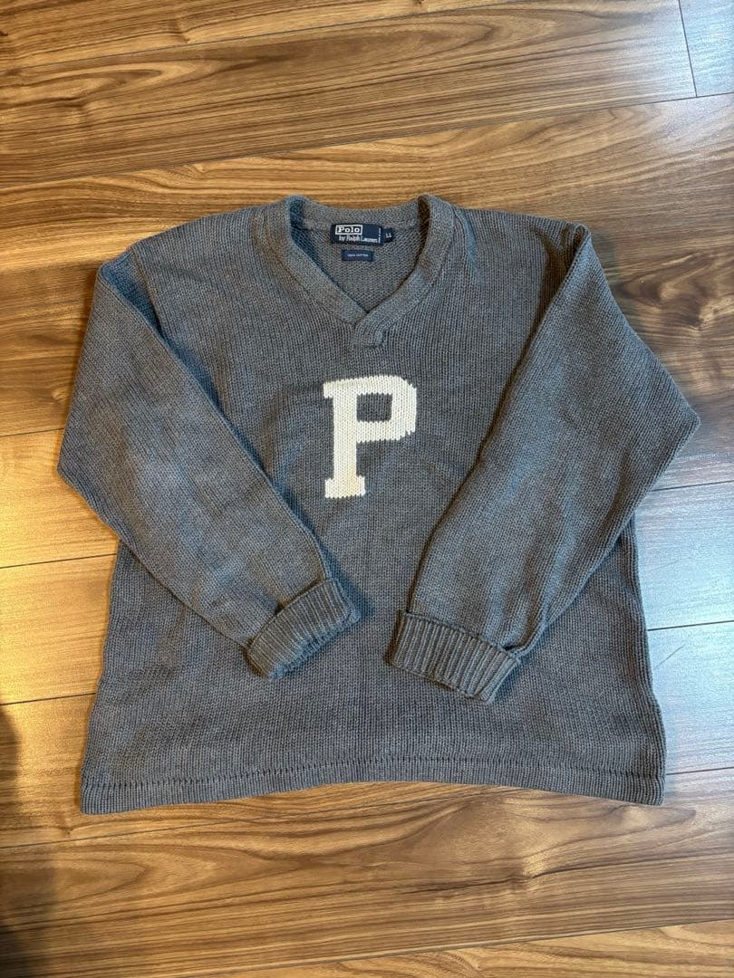 Polo Ralph Lauren グレー ニットセーター LL