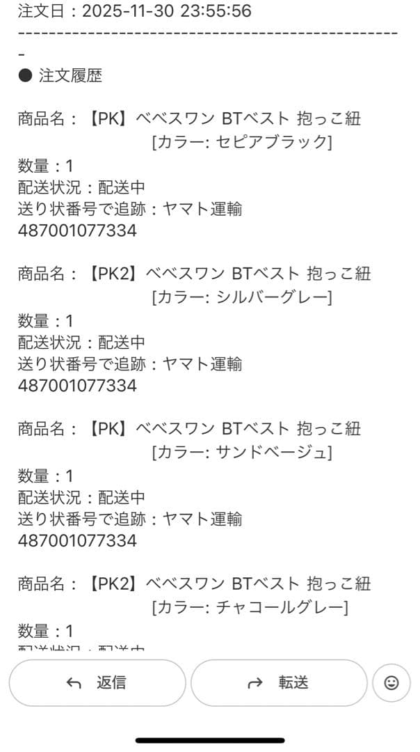 【新品未使用】Bebe Swan BTベスト抱っこ紐　チャコールグレー