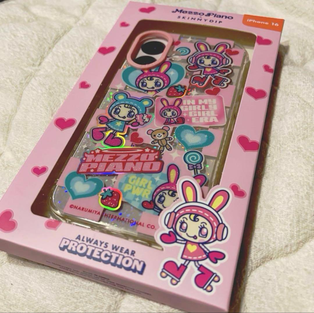 SKINNY DIP×MezzoPiano iPhone16 ケース