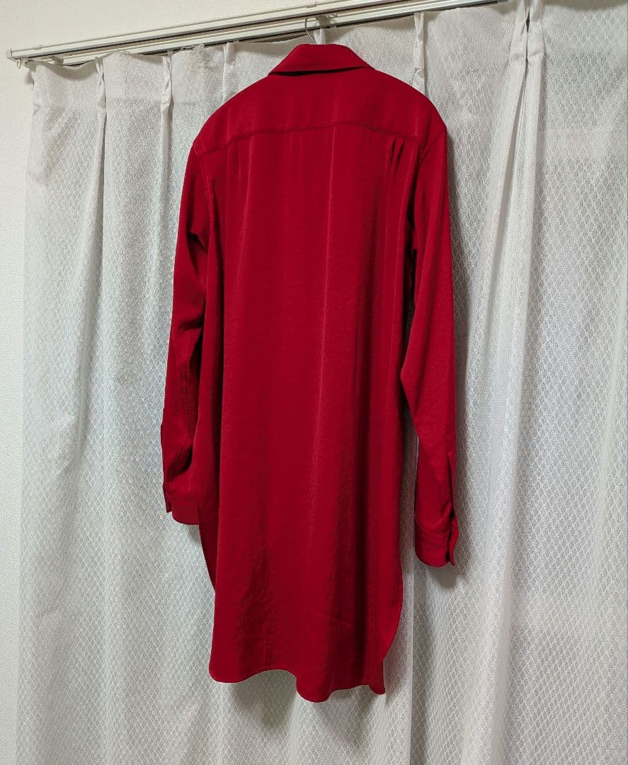 SOSHIOTSUKI 19aw ダブルカラーシャツ size46 赤