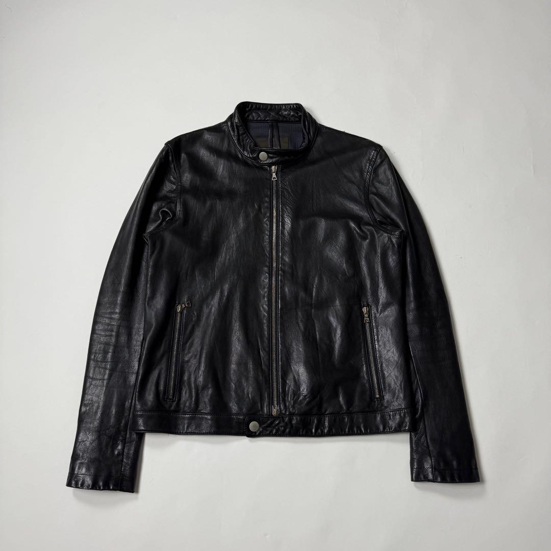 ジャケット・アウター 90-00s leather single riders jacket