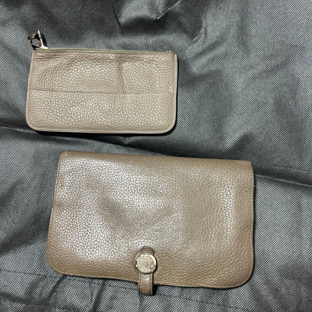 本日限定価格‼️HERMÈS エルメス レザー長財布 ドゴン多機能ウォレット