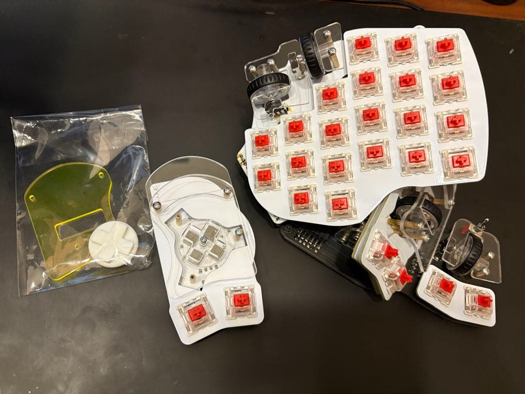 Killer whale 左手のみ　キーキャップなし