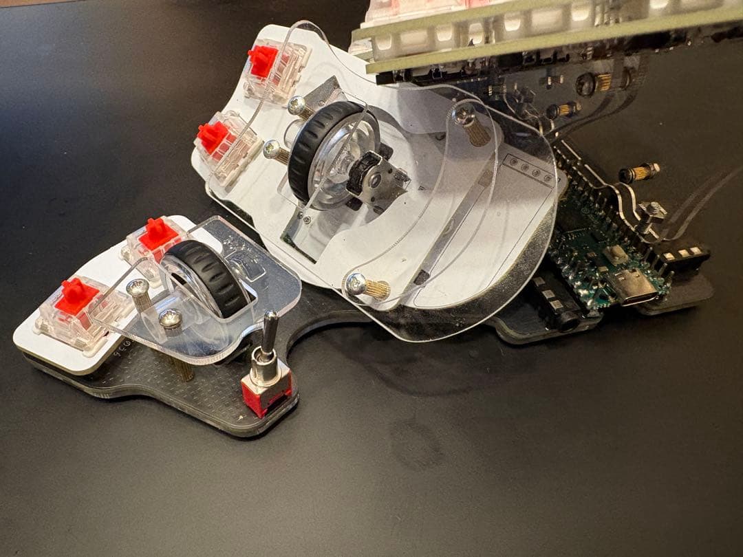 Killer whale 左手のみ　キーキャップなし