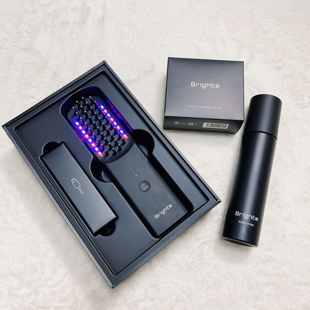 ブライトエレキブラシ Brighte ELEKI BRUSH 美顔器 電気針