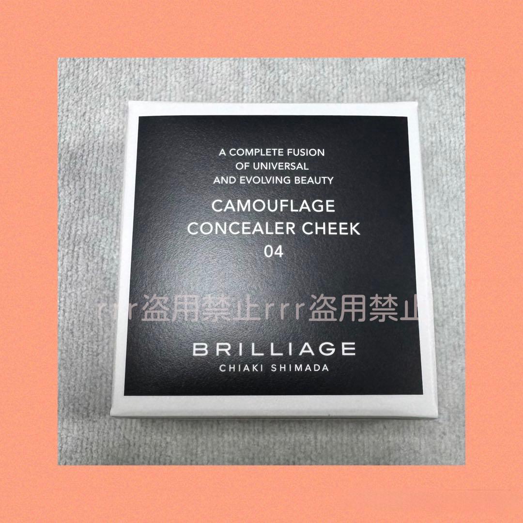 【2点】ブリリアージュ カモフラージュコンシーラーチーク ワイドフィンガーブラシ