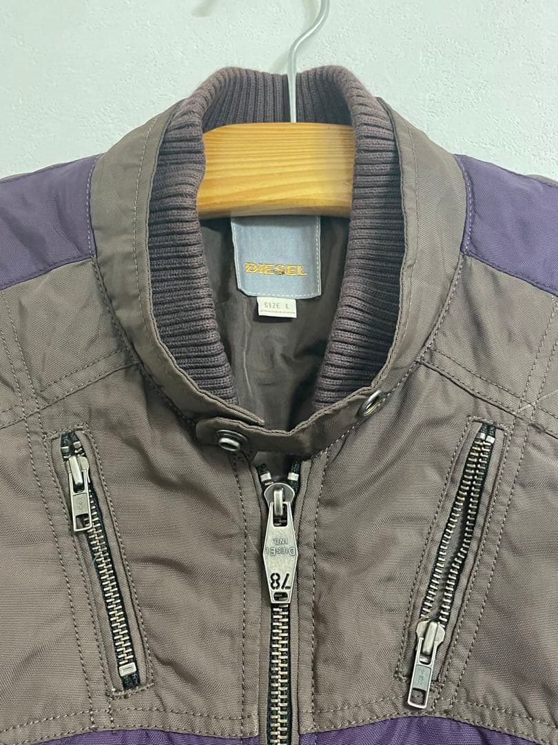 【最終大幅値下げ】【DIESEL】ライダース/MA1ジャケット 生産終了貴重商品
