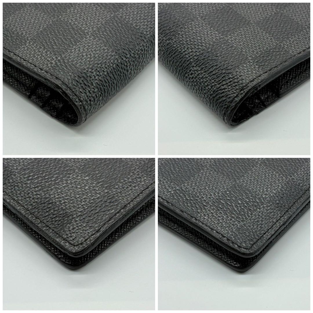 ルイヴィトン ダミエ グラフィット 長財布 ポルトフォイユブラザ 黒