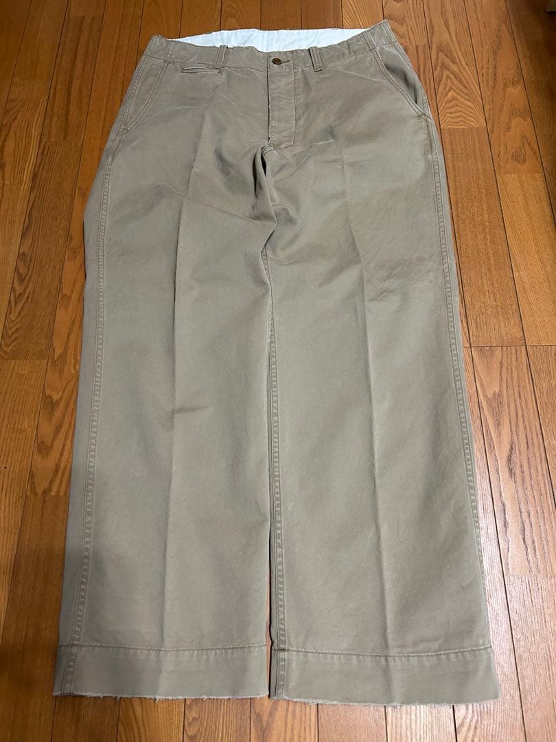 ジャーナルスタンダードLUXE ビッグチノパンツ