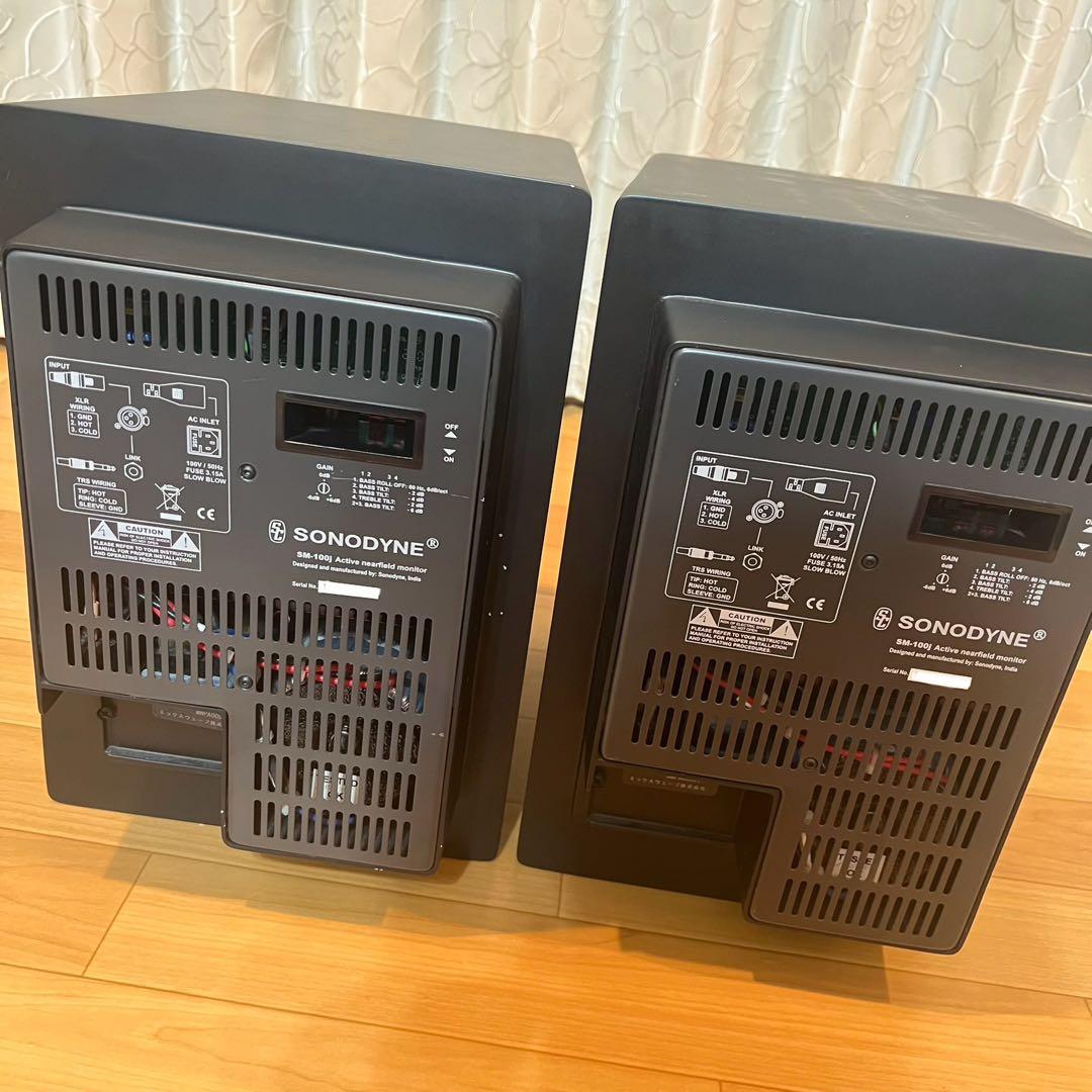 【田中】SONODYNE / SM-100j (アクティブスピーカーペア)