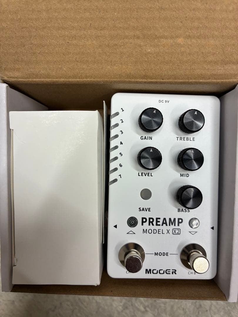 MOOER MODEL X2 プリアンプエフェクター