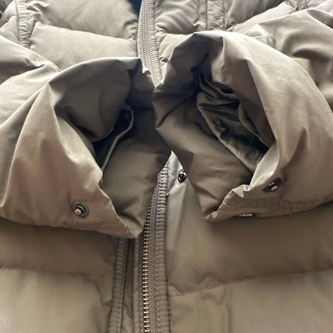 DES PRESダウンコートオリーブグリーン ファー付き　モッズコート