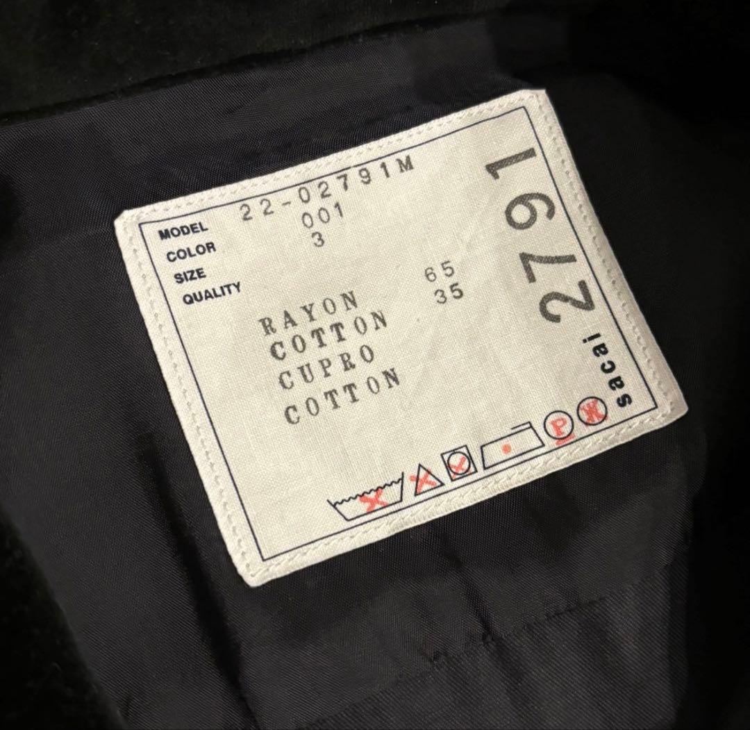 【超美品】Sacai ボーリングシャツ L