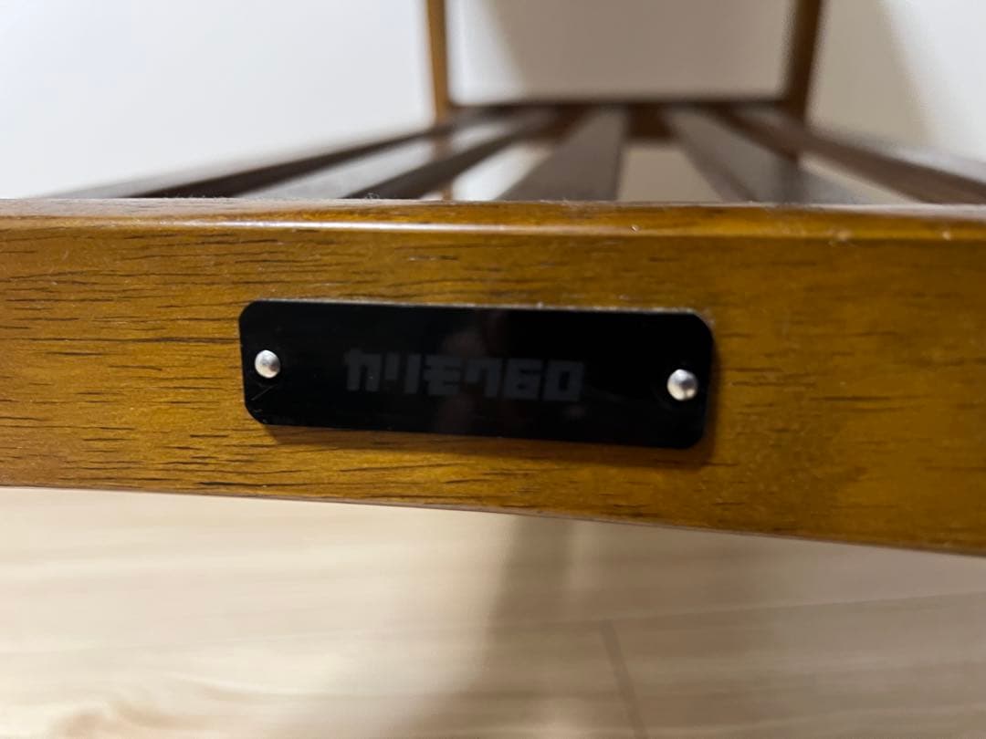 カリモク60 Kチェア1シータースタンダードブラック（ウォールナット色塗装）