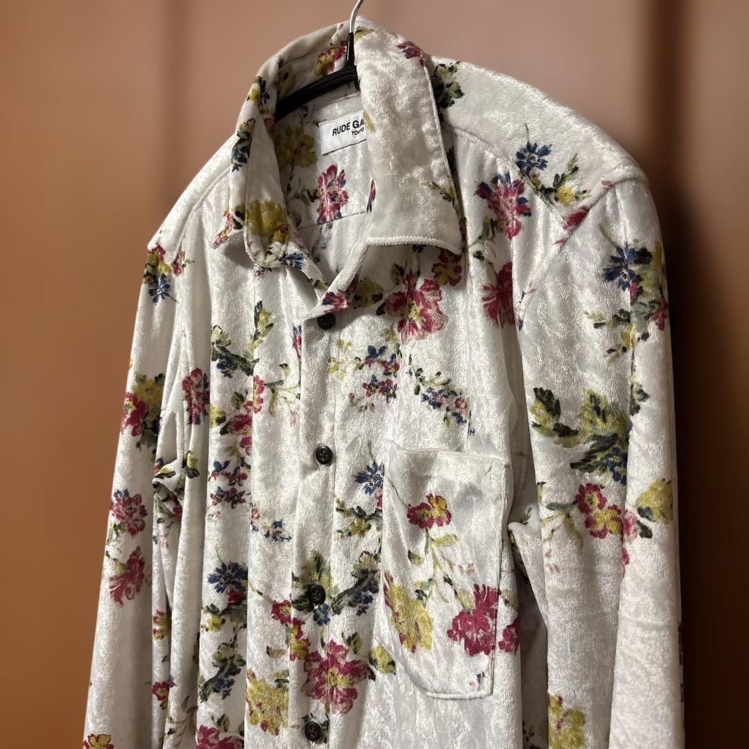 ルードギャラリー　ベロアシャツ