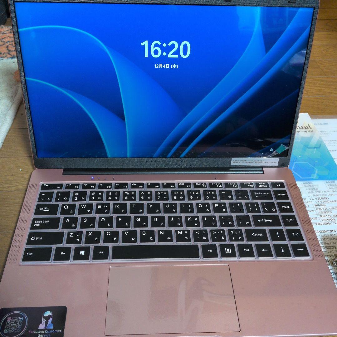 ピンクノートPC Windows 11 Pro Office 2024