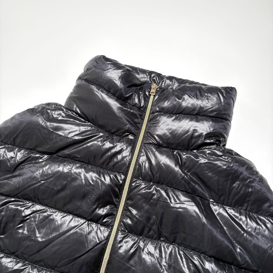 【アームカバー付☆美品】HERNO ダウンジャケット PI0518D 黒 42