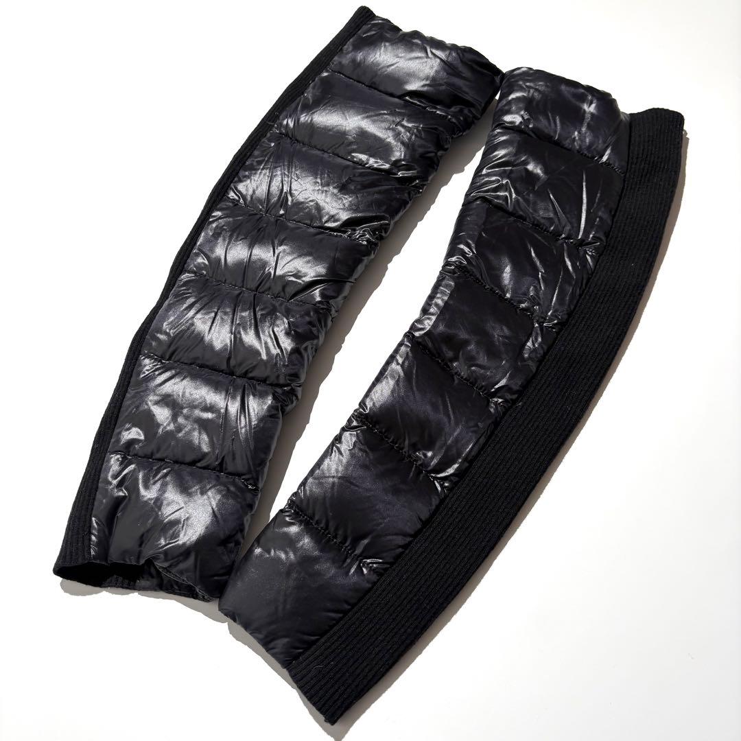 【アームカバー付☆美品】HERNO ダウンジャケット PI0518D 黒 42