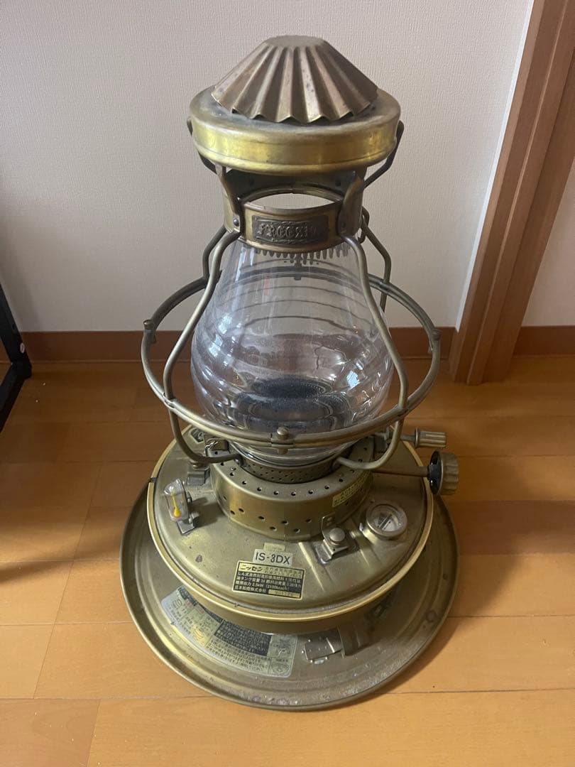 日本船燈 IS-3DX ガラスランプ式ストーブ