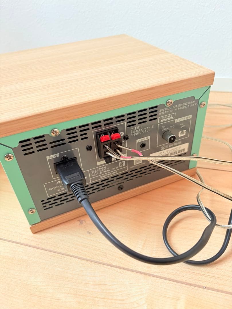 【希少カラー】Pioneer X-CM56(GR) ミニコンポ 緑