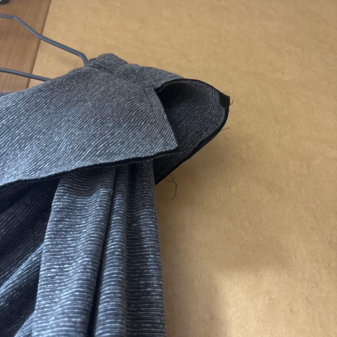 トップス CERRIC WRINKLE OFF SHOULDER TOP / BROWN