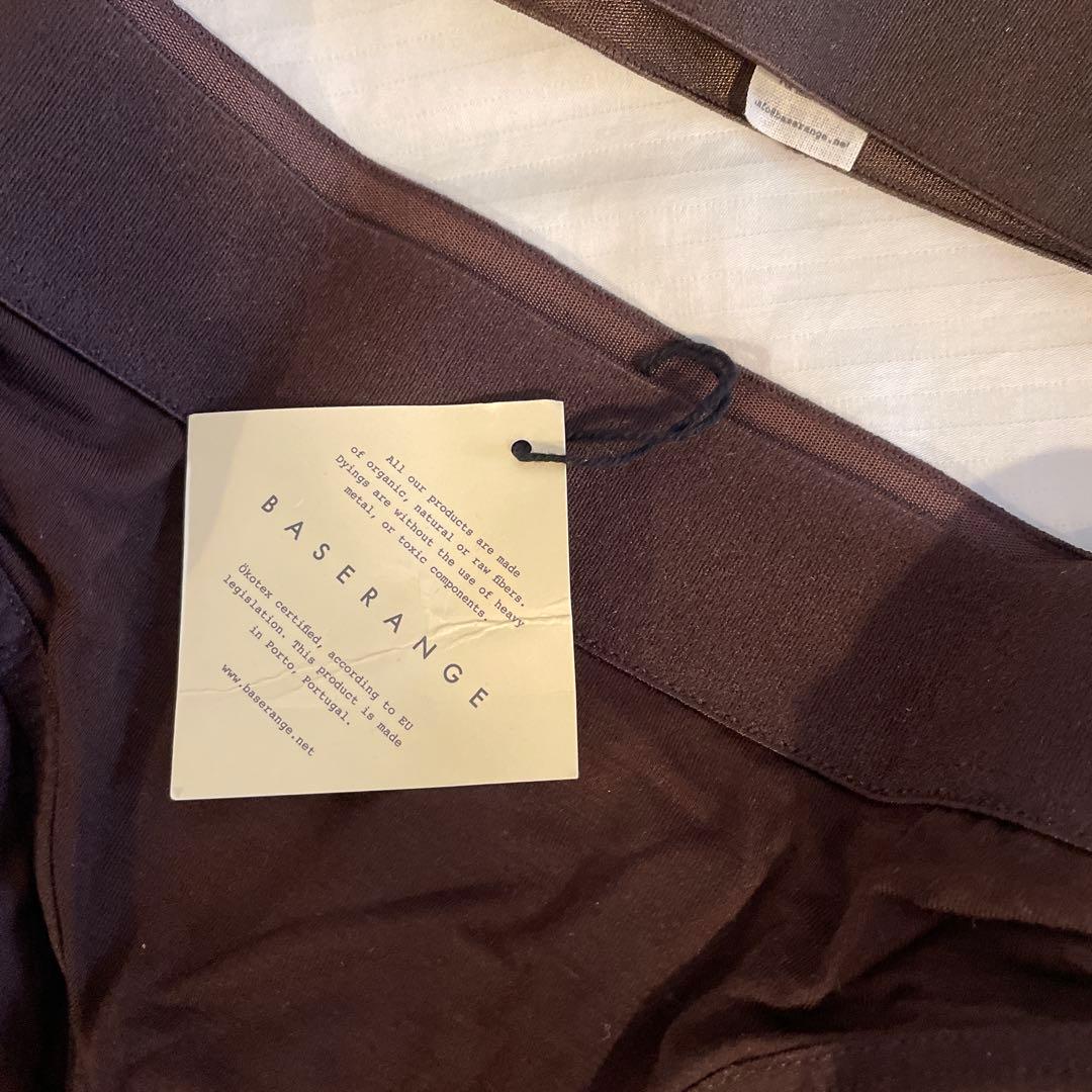 新品未使用　baserange ベースレンジ　アンダーウェア　セットアップ　下着