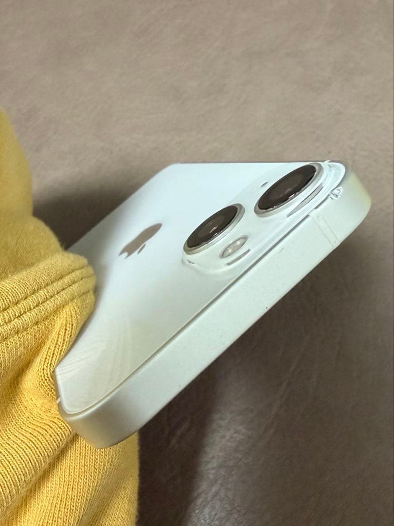 蛸様　Apple iPhone 13 mini スターライト ケーブル フィルム