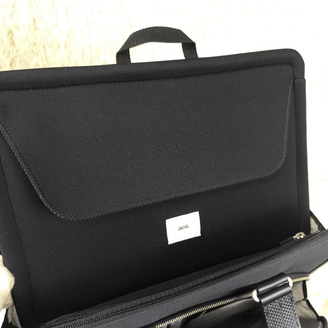 未使用級✨ エース ソニーバイオ コラボ デュラテクト V ブリーフケース 紺