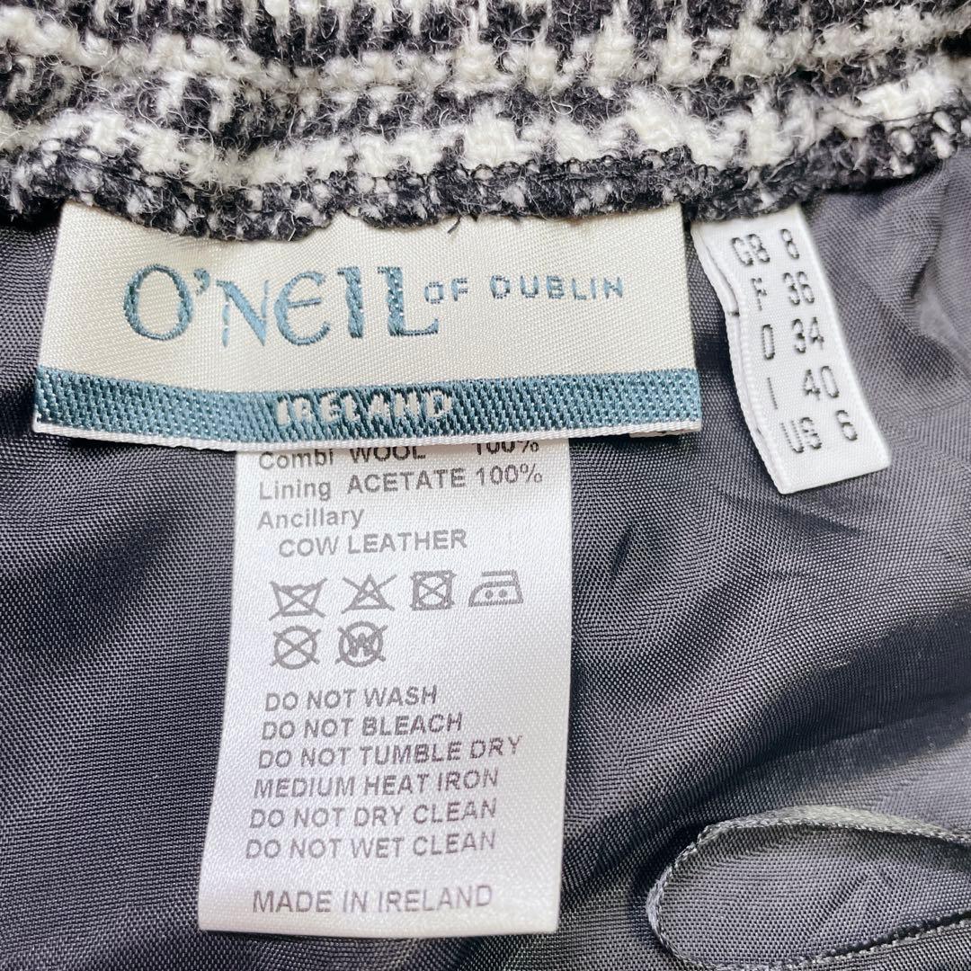 美品✨ オニールオブダブリン ロングスカート マキシ丈 チェック size8
