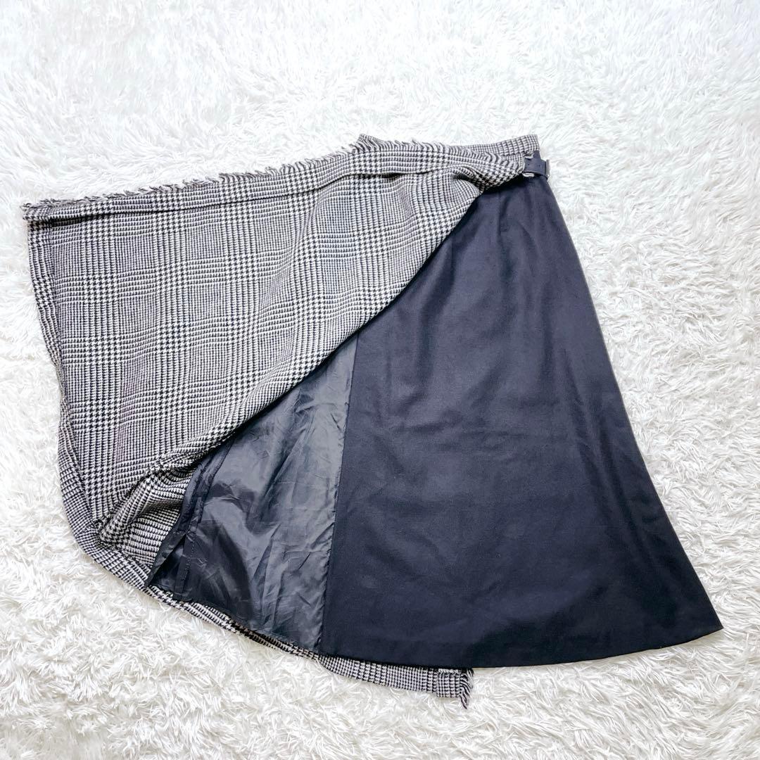 美品✨ オニールオブダブリン ロングスカート マキシ丈 チェック size8