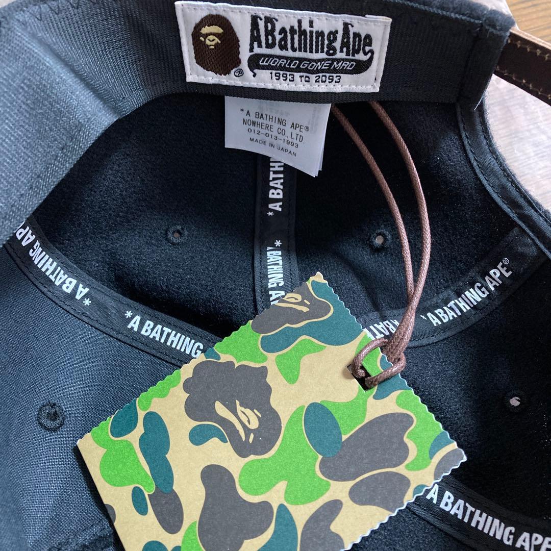 315　　A BATHING APE ブラックキャップ