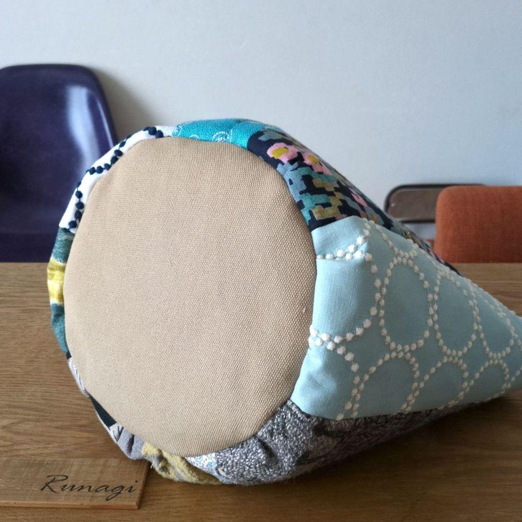 【1538】パッチワーク バケツバッグ＊ミナペルホネン