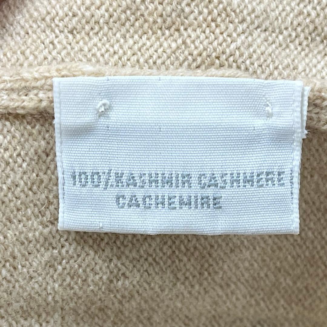 【アニオナ AGNONA】タートルニット カシミヤ100% イタリヤ製 シンプル