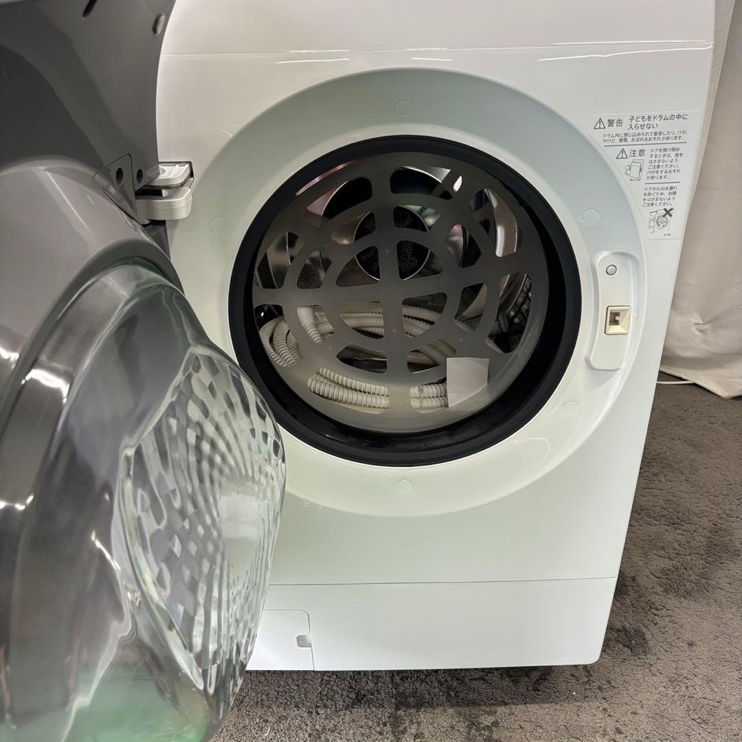 827　SHARP　ドラム式洗濯機　大型　11キロ　左開き　安い　設置無料　綺麗