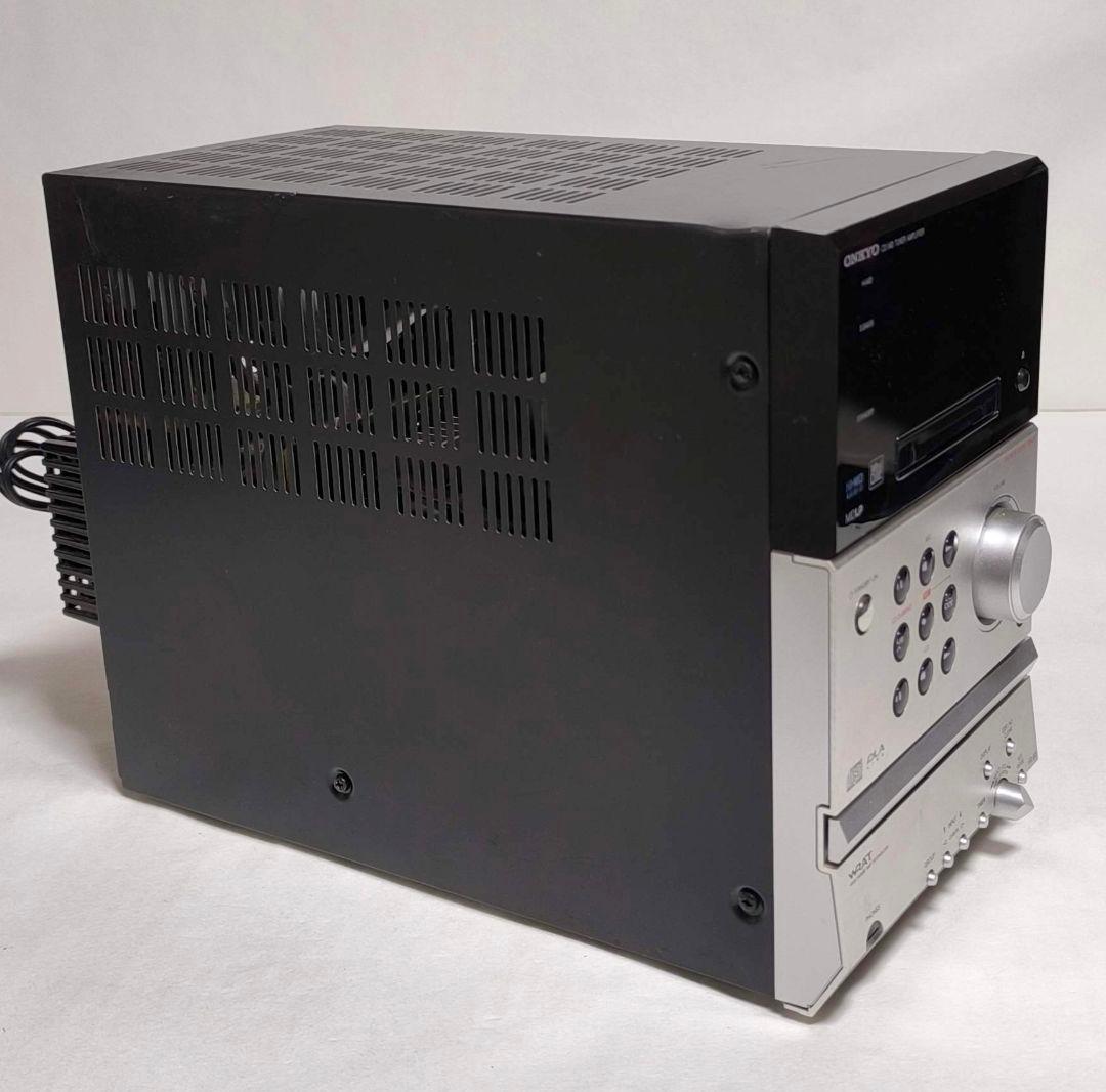 46【動作保証】ONKYO★CD/MDチューナーFR-B7＆スピーカーD-B7