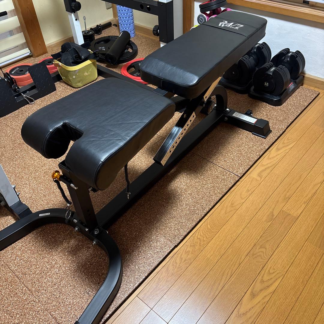 引取限定　新品ジムスペック　マルチポジションベンチ アジャスタブルベンチ