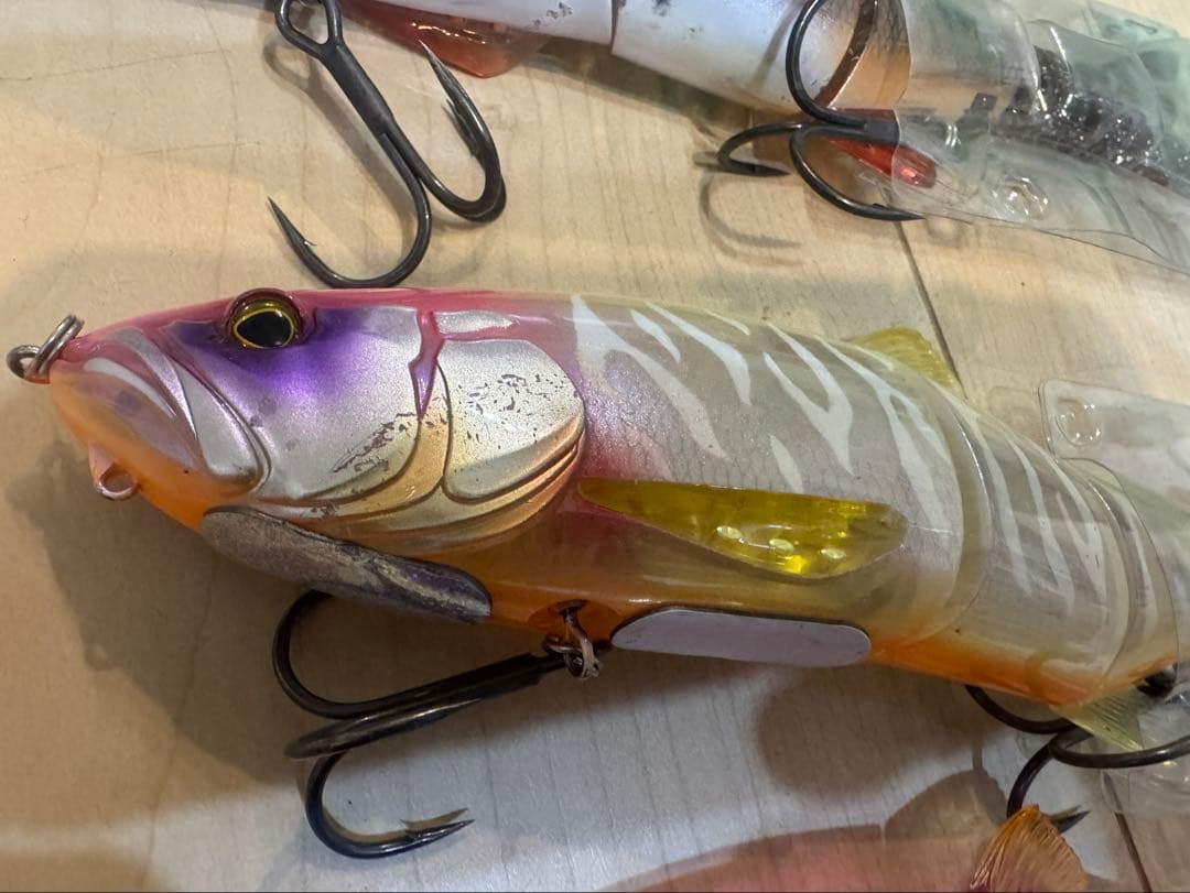 ジャッカル　ビッグベイトまとめ売り　ブラックバス用品