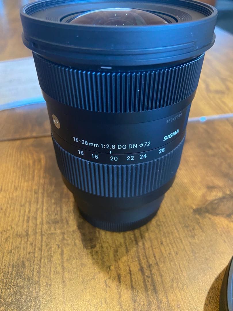 超美品 SIGMA 16-28 F2.8 DG DN ソニーEマウント