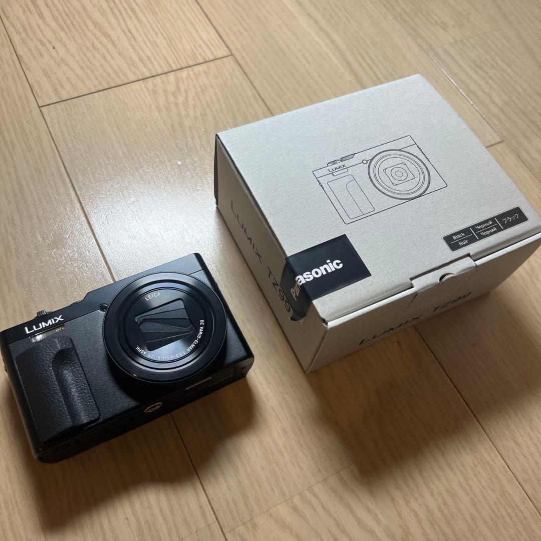 美品 LUMIX TZ99 DC-TZ99 レザーケース付き コンデジ