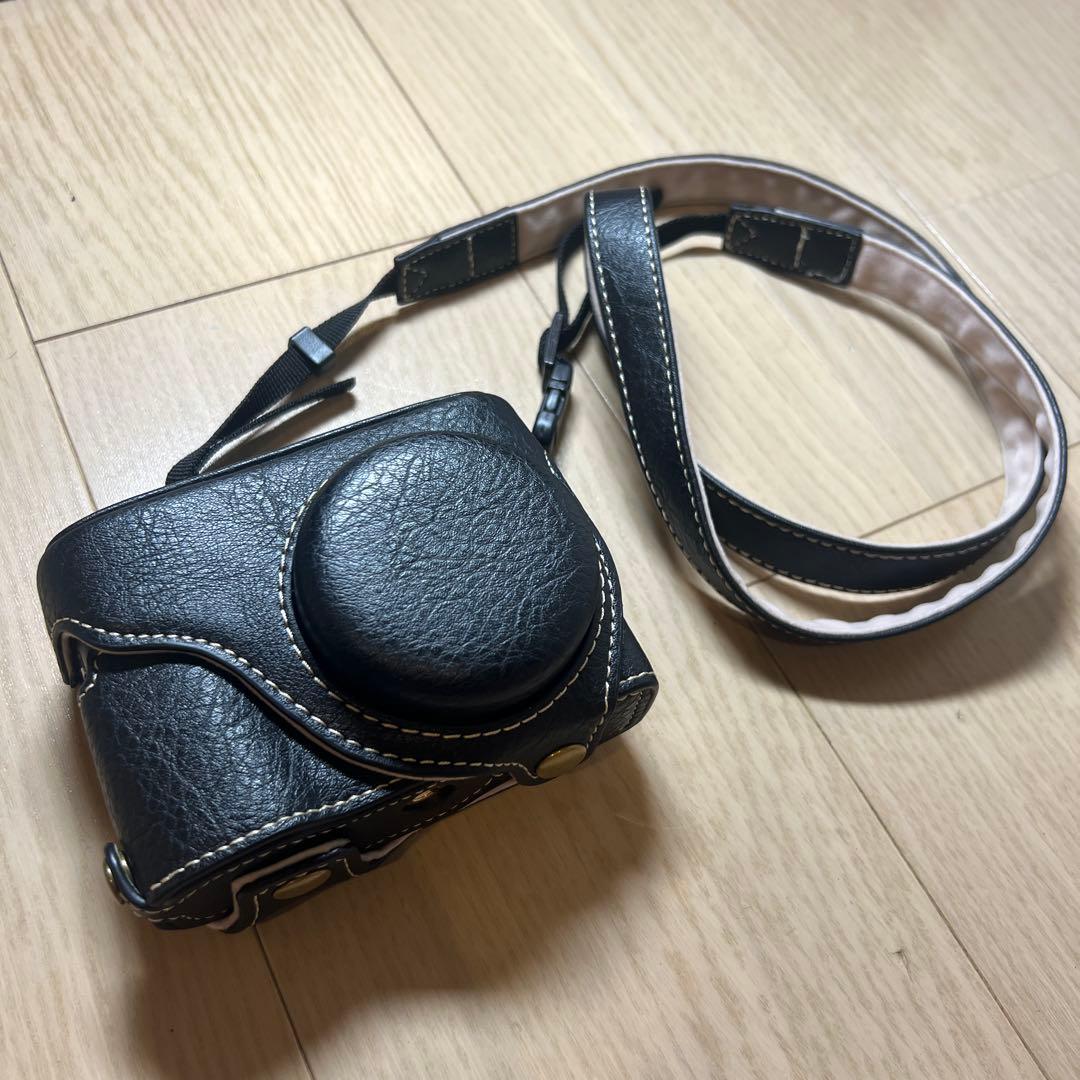 美品 LUMIX TZ99 DC-TZ99 レザーケース付き コンデジ