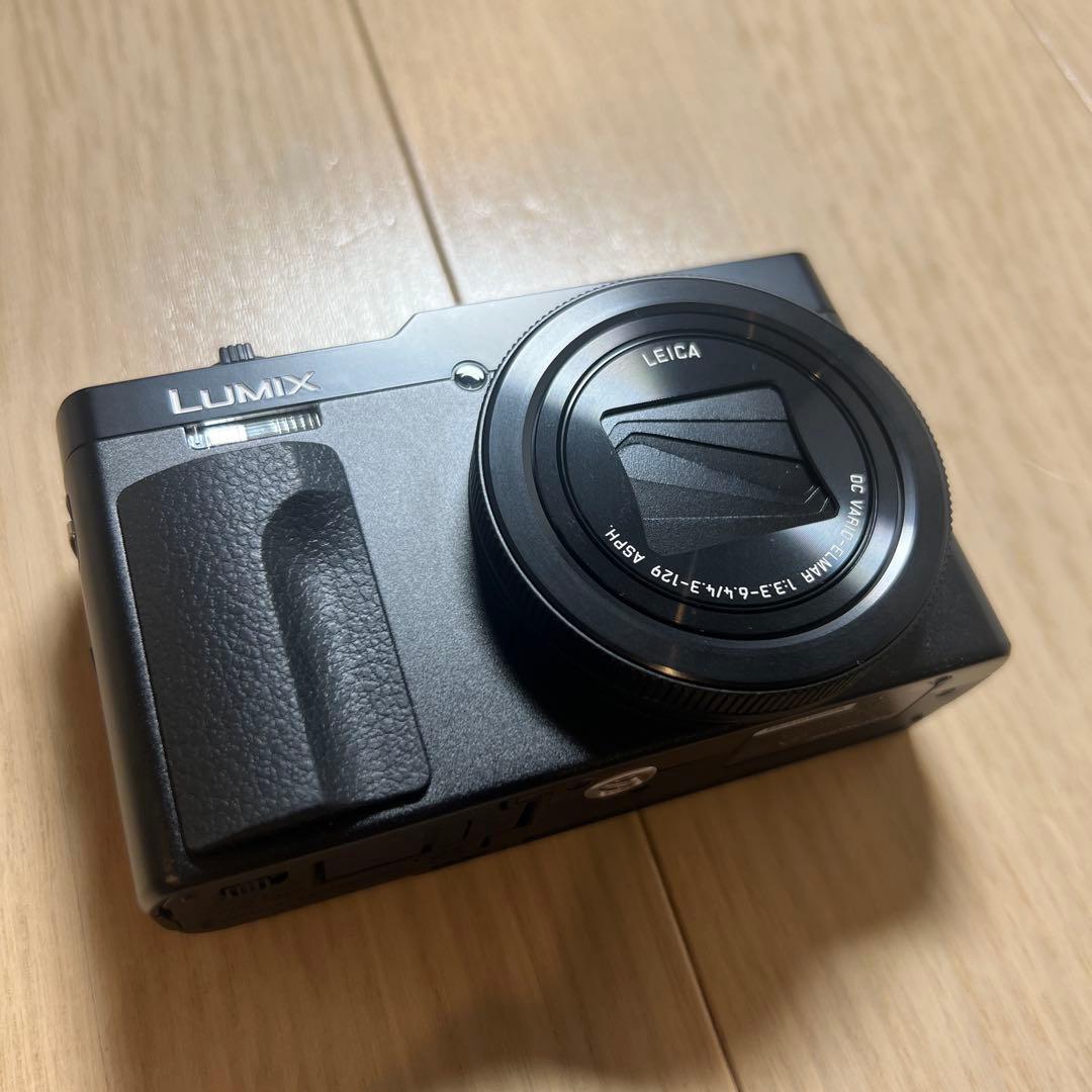美品 LUMIX TZ99 DC-TZ99 レザーケース付き コンデジ